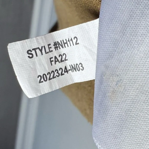 Madewell Tiered Midi Dress Quilted Hemp Blend Olive Green NH112 Size 10 Boho - Picture 11 of 15